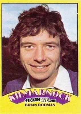 Sticker Brian Rodman - Scottish Footballers 1974-1975
 n. 126 - A&BC