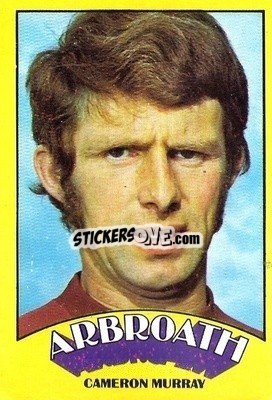 Sticker Cameron Murray - Scottish Footballers 1974-1975
 - A&BC