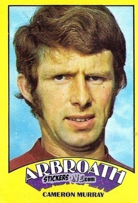 Sticker Cameron Murray - Scottish Footballers 1974-1975
 n. 15 - A&BC