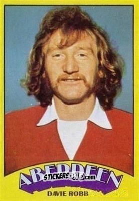Sticker Davie Robb - Scottish Footballers 1974-1975
 n. 4 - A&BC