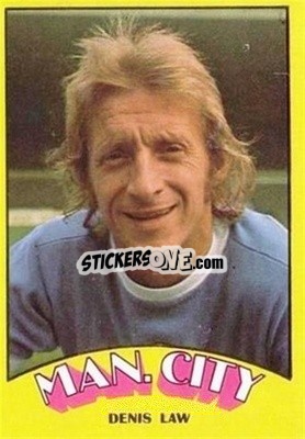Sticker Denis Law - Scottish Footballers 1974-1975
 - A&BC