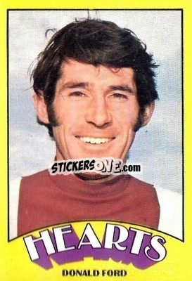 Sticker Donald Ford - Scottish Footballers 1974-1975
 - A&BC