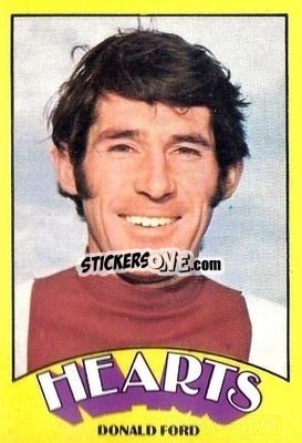 Cromo Donald Ford - Scottish Footballers 1974-1975
 n. 65 - A&BC