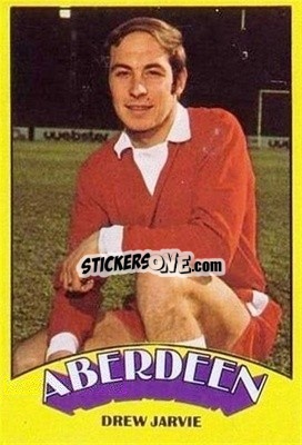 Sticker Drew Jarvie - Scottish Footballers 1974-1975
 - A&BC