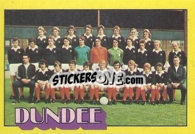 Sticker Dundee Team Group  - Scottish Footballers 1974-1975
 - A&BC