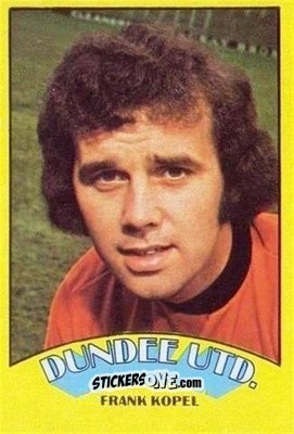 Cromo Frank Kopel - Scottish Footballers 1974-1975
 n. 103 - A&BC