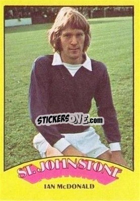 Cromo Ian MacDonald  - Scottish Footballers 1974-1975
 - A&BC