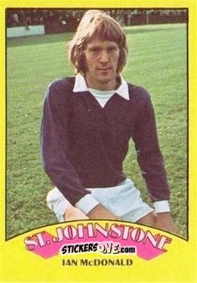Sticker Ian MacDonald  - Scottish Footballers 1974-1975
 n. 115 - A&BC