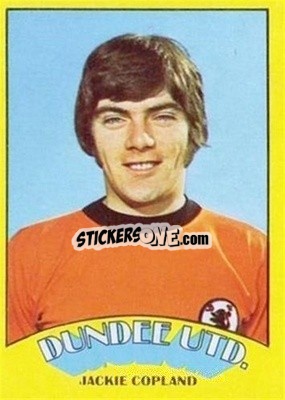 Sticker Jackie Copland - Scottish Footballers 1974-1975
 - A&BC
