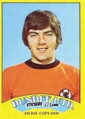 Sticker Jackie Copland - Scottish Footballers 1974-1975
 n. 105 - A&BC