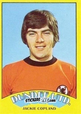 Sticker Jackie Copland - Scottish Footballers 1974-1975
 - A&BC