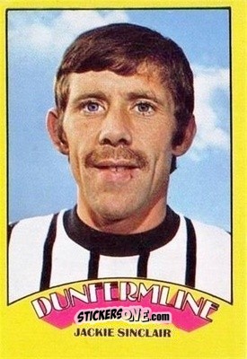 Sticker Jackie Sinclair - Scottish Footballers 1974-1975
 n. 61 - A&BC