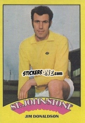 Sticker Jim Donaldson - Scottish Footballers 1974-1975
 - A&BC