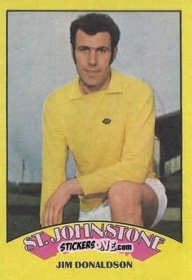 Sticker Jim Donaldson - Scottish Footballers 1974-1975
 n. 120 - A&BC