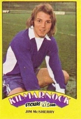 Sticker Jim McSherry - Scottish Footballers 1974-1975
 n. 128 - A&BC