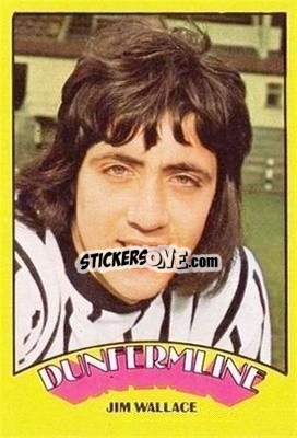 Sticker Jim Wallace - Scottish Footballers 1974-1975
 - A&BC