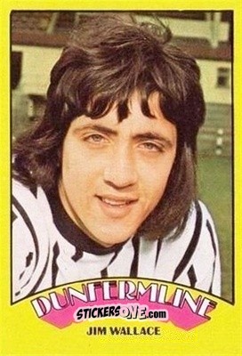 Sticker Jim Wallace - Scottish Footballers 1974-1975
 n. 52 - A&BC