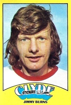 Cromo Jimmy Burns - Scottish Footballers 1974-1975
 - A&BC