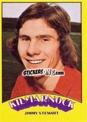 Sticker Jimmy Stewart - Scottish Footballers 1974-1975
 - A&BC