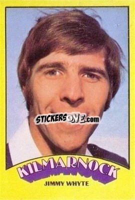 Sticker Jimmy Whyte - Scottish Footballers 1974-1975
 - A&BC