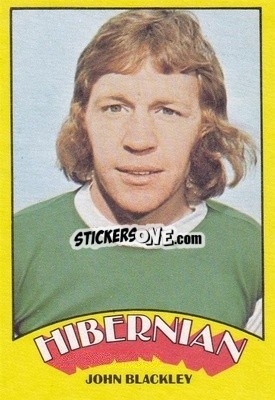 Cromo John Blackley - Scottish Footballers 1974-1975
 - A&BC