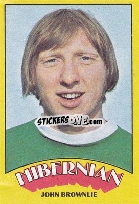 Cromo John Brownlie - Scottish Footballers 1974-1975
 - A&BC