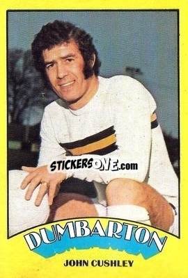 Sticker John Cushley - Scottish Footballers 1974-1975
 - A&BC