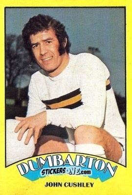 Sticker John Cushley - Scottish Footballers 1974-1975
 n. 41 - A&BC