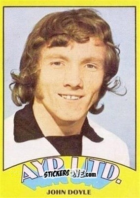 Sticker John Doyle - Scottish Footballers 1974-1975
 n. 20 - A&BC