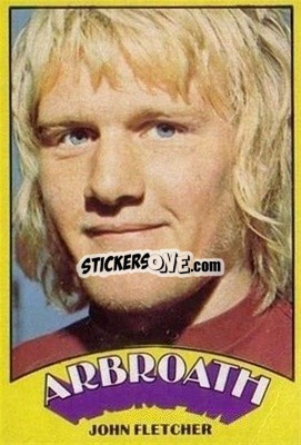 Cromo John Fletcher - Scottish Footballers 1974-1975
 - A&BC