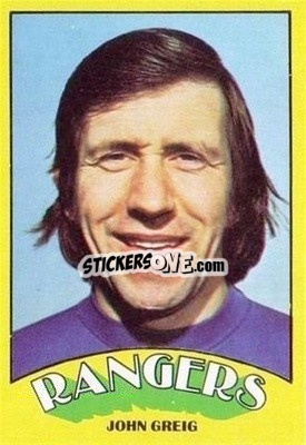 Figurina John Greig - Scottish Footballers 1974-1975
 - A&BC