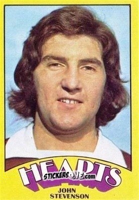 Sticker John Stevenson - Scottish Footballers 1974-1975
 n. 60 - A&BC
