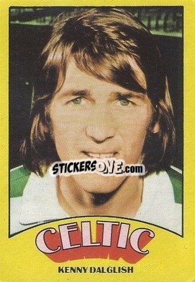 Sticker Kenny Dalglish - Scottish Footballers 1974-1975
 - A&BC