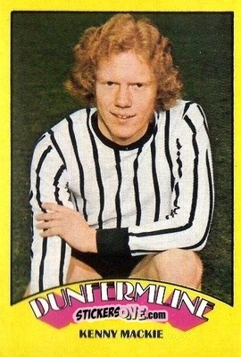 Sticker Kenny Mackie - Scottish Footballers 1974-1975
 n. 55 - A&BC