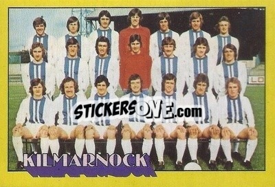 Figurina Kilmarnock Team Group  - Scottish Footballers 1974-1975
 - A&BC