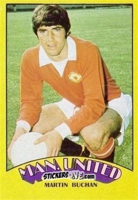 Cromo Martin Buchan - Scottish Footballers 1974-1975
 n. 6 - A&BC