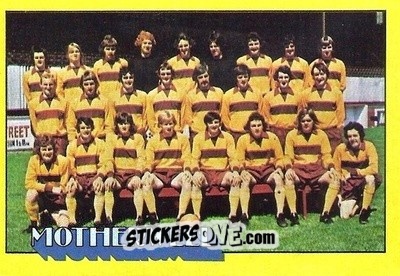 Cromo Motherwell Team Group  - Scottish Footballers 1974-1975
 n. 49 - A&BC