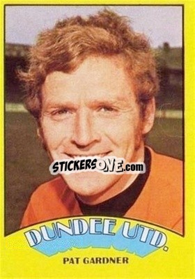 Sticker Pat Gardner - Scottish Footballers 1974-1975
 - A&BC