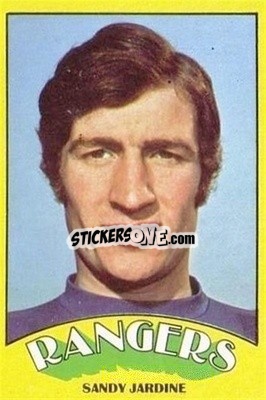 Sticker Sandy Jardine - Scottish Footballers 1974-1975
 - A&BC