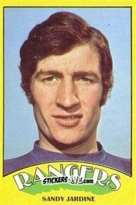 Sticker Sandy Jardine - Scottish Footballers 1974-1975
 - A&BC