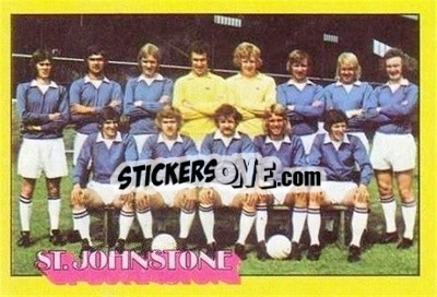 Sticker St. Johnstone Team Group  - Scottish Footballers 1974-1975
 - A&BC