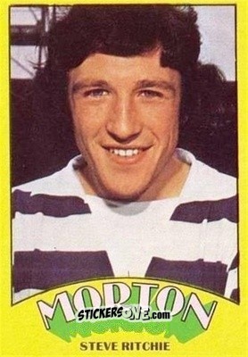 Sticker Steve Ritchie - Scottish Footballers 1974-1975
 n. 84 - A&BC