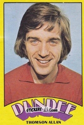 Sticker Thomson Allan - Scottish Footballers 1974-1975
 n. 46 - A&BC