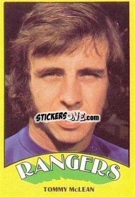 Sticker Tommy McLean - Scottish Footballers 1974-1975
 - A&BC