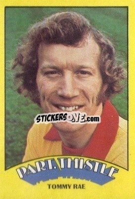 Sticker Tommy Rae - Scottish Footballers 1974-1975
 - A&BC