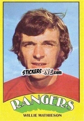 Sticker Willie Mathieson - Scottish Footballers 1974-1975
 - A&BC