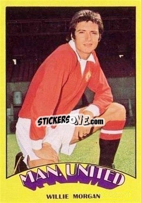Sticker Willie Morgan - Scottish Footballers 1974-1975
 - A&BC