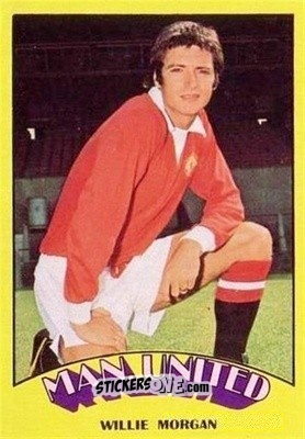 Sticker Willie Morgan - Scottish Footballers 1974-1975
 - A&BC