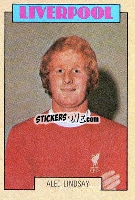 Sticker Alec Lindsay - Footballers 1973-1974
 - A&BC