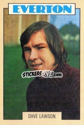 Figurina David Lawson - Footballers 1973-1974
 n. 5 - A&BC